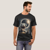 自撮り亀の子供たち太陽のEclipse Tシャツ (正面フル)