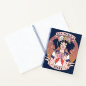 自撮り女の子の個人日記 ノートブック (内部)