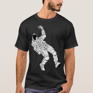 自撮り宇宙飛行士 Tシャツ