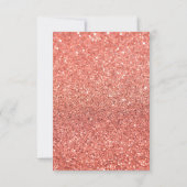 自撮り電話フォト10代の若者ピンクガール誕生日 招待状 (裏面)