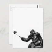 自撮り ポストカード (正面/裏面)