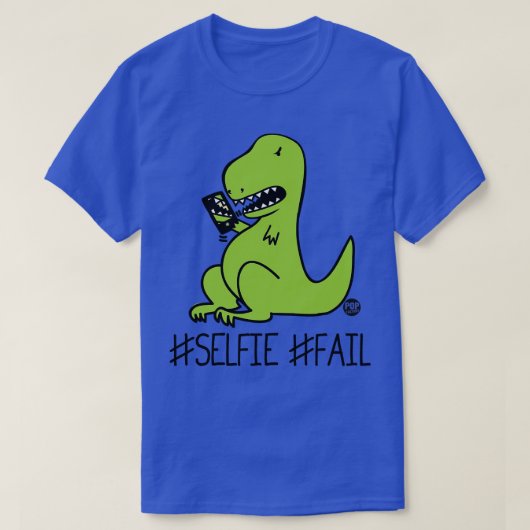 自撮り Tシャツ (デザイン正面)
