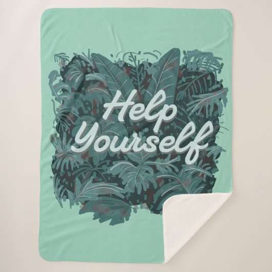 自救済身 シェルパブランケット (正面)