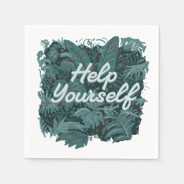 自救済身 スタンダードカクテルナプキン