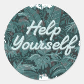 自救済身 ラウンドシール (正面)