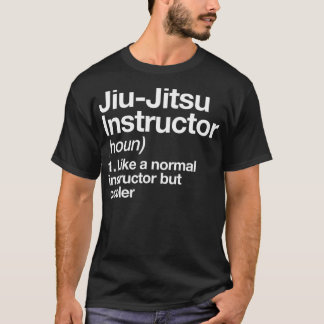 自日インストラクター定義トレーおもしろいナー Tシャツ
