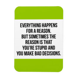 自明の理は時々何らかの理由で起こる マグネット