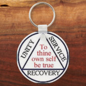 自明の キーホルダー (正面)