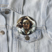 自暴自棄な人 缶バッジ (インサイチュ)