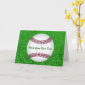 自書分の文字 カード (黄色い花)