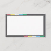 自書分の通信カード – 障害 エンクロージャーカード (正面)