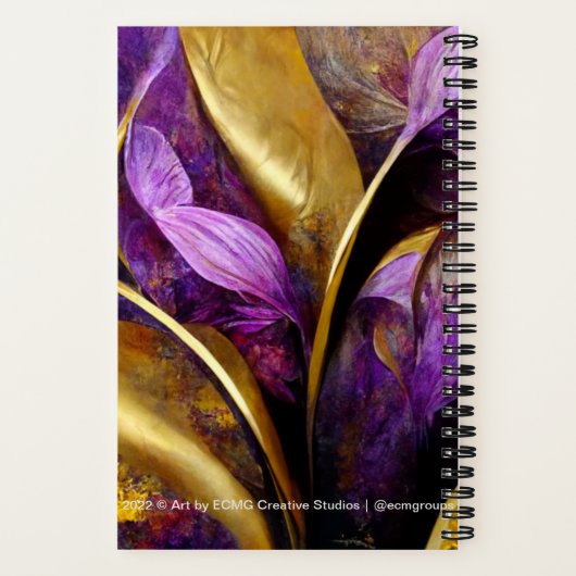 自書身のVision Journal ノートブック (裏面)