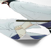 自最高の分の道を選ぶアニメ引用文 ポスター (角)