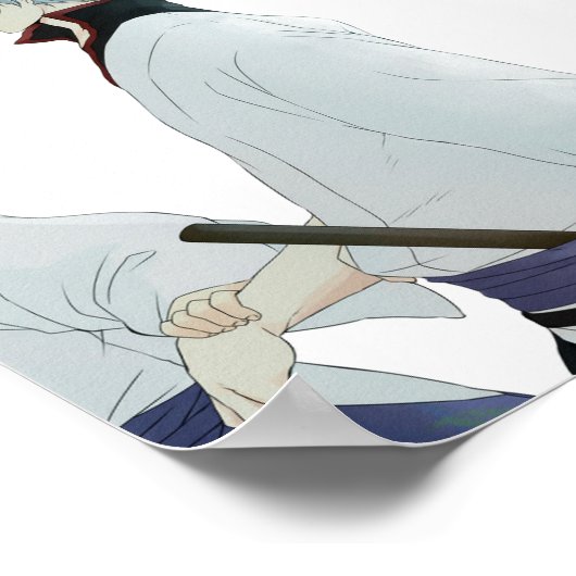 自最高の分の道を選ぶアニメ引用文 ポスター (角)