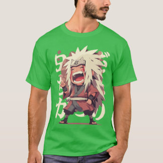 自来也プリント Tシャツ
