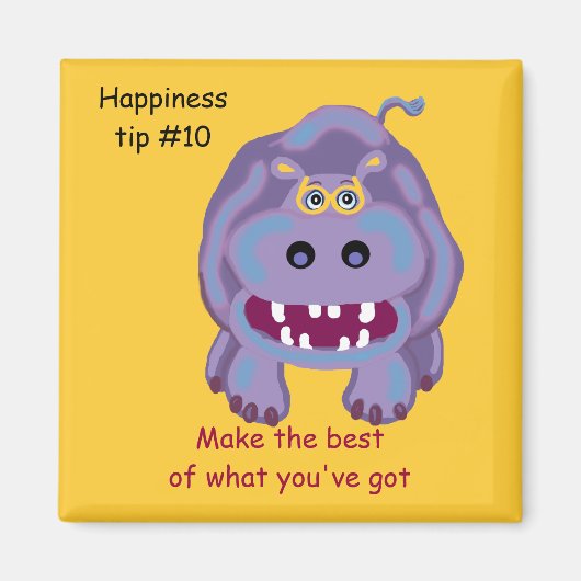 自来分の自信 マグネット (正面)