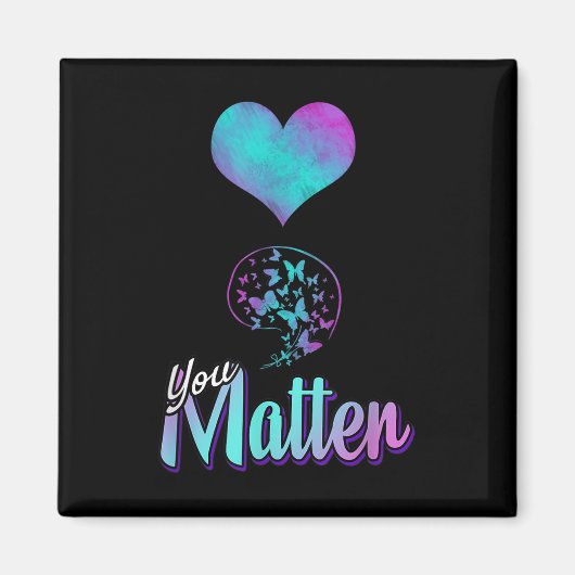 自死認識度防止の戦い マグネット (正面)