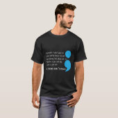 自殺うつ病認識度 Tシャツ (正面フル)