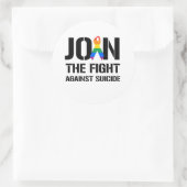 自殺との戦いに加わるゲイ ラウンドシール (バッグ)