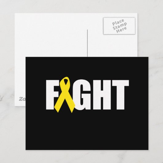 自殺と戦う –  ポストカード (正面/裏面)