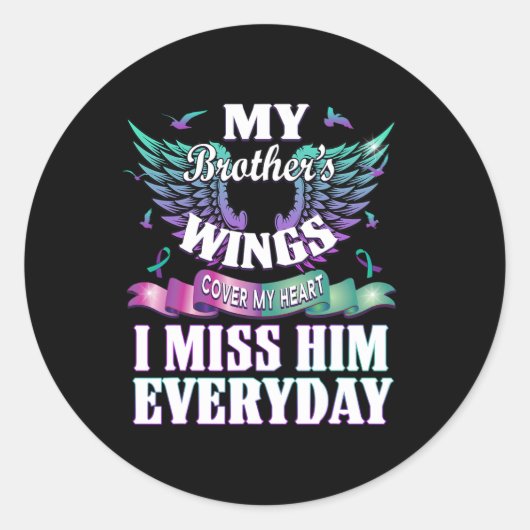 自殺の予防認識度私恋しく思の弟イブ ラウンドシール (正面)