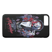 自殺の分隊は|ハーレークウィン落書きにインクをしみ込ませました Case-Mate iPhoneケース (裏面(横))