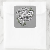 自殺の分隊幸運な| ""トランプ スクエアシール (バッグ)