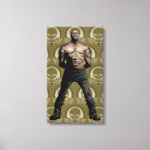 自殺の分隊|のキラーCrocの漫画本の芸術 キャンバスプリント (正面)