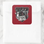自殺の分隊|のグループのバッジの写真 スクエアシール (バッグ)