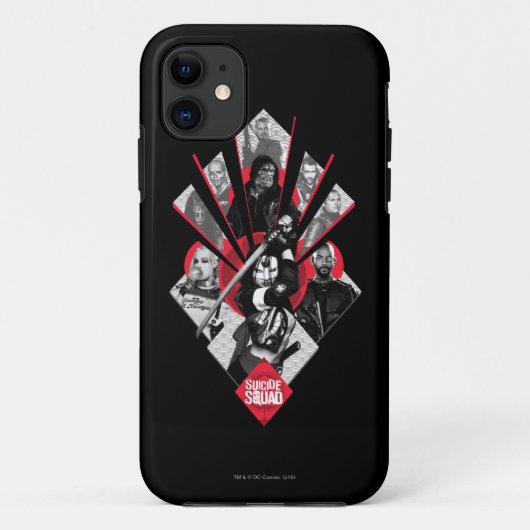 自殺の分隊|のタスクフォースXの日本人のグラフィック Case-Mate iPhoneケース (裏面)