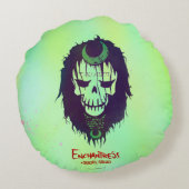 自殺の分隊|の魔法使いの頭部アイコン ラウンドクッション (裏面)