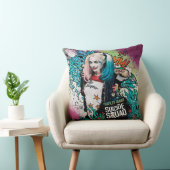 自殺の分隊|ハーレークウィンのキャラクターの落書き クッション (椅子)