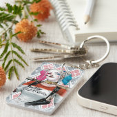 自殺の分隊|ハーレークウィン キーホルダー (正面右)