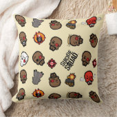 自殺の分隊| Deadshot Emojiパターン クッション (ブランケット)