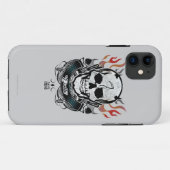 自殺の分隊| Diabloのスカル及び炎の入れ墨の芸術 Case-Mate iPhoneケース (裏面(横))