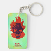 自殺の分隊| Diabloのヘッドアイコン キーホルダー (裏面)