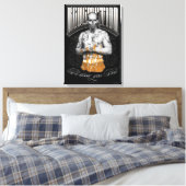 自殺の分隊| El Diabloの"買戻し"の入れ墨 キャンバスプリント (インサイチュ (寝室))