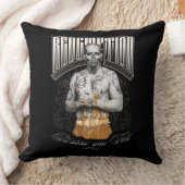 自殺の分隊| El Diabloの"買戻し"の入れ墨 クッション (ブランケット)