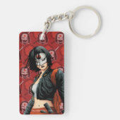 自殺の分隊| Katanaの漫画本の芸術 キーホルダー (裏面)