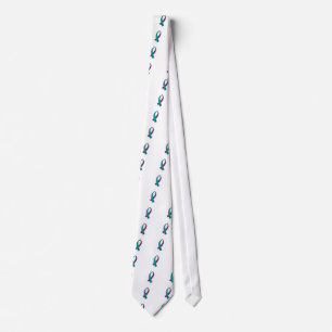 自殺の認識度のリボン ネクタイ