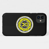 自殺の防止の希望によって絡み合わせるリボン Case-Mate iPhoneケース (裏面(横))