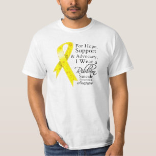 自殺の防止サポート希望の認識度 Tシャツ