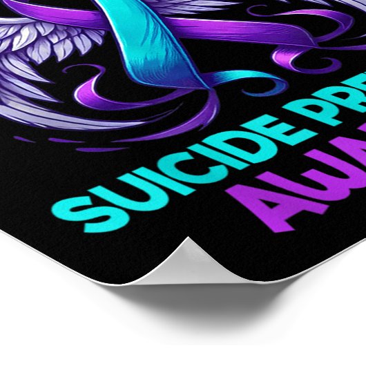 自殺の防止認識度兄弟が私を覆う ポスター (角)