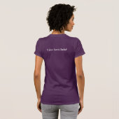 自殺のAwarnessの防止 Tシャツ (裏面フル)