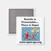 自殺は予防可能だ…マグネット マグネット (正面/裏面)