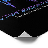 自殺を防ぐためには、あまりにも早く終わるべき話 ポスター (角)