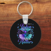 自殺を防聞ぐ認識度 キーホルダー (裏面)