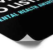 自殺を防聞止する認識度Sがある ポスター (角)