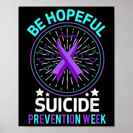 自殺クール認識度かわいい認識度 ポスター (正面)