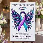 自殺予防メモリアル葬儀歓迎看板 ポスター